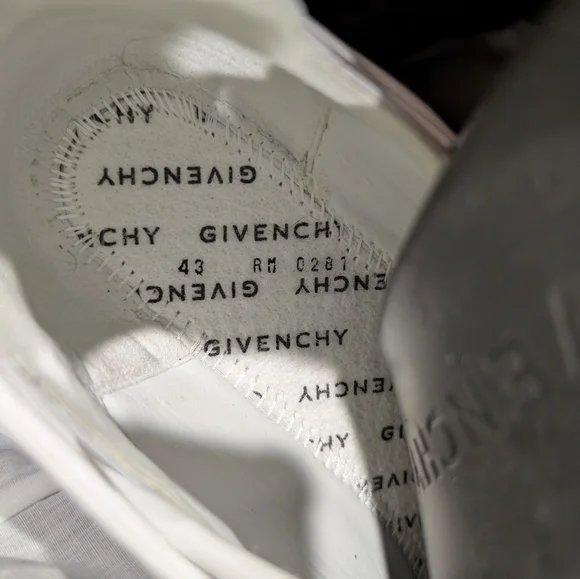 Givenchy Spectre Runner Zip Calf Leather Sneakers - Picture 8 of 14